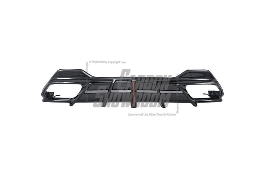 BMW 8 Series M850i 840i (With M-Package Bumper) G14 G15 G16 2018 2019 2020 2021 2022 2023 2024 with Aftermarket Parts - AE Style Front Canards Carbon Fiber from ArmorExtend 