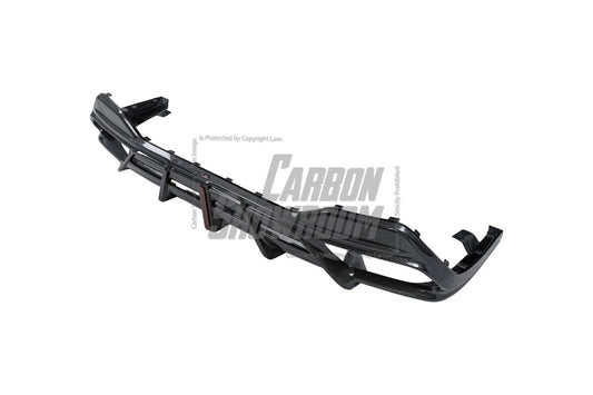 BMW 8 Series M850i 840i (With M-Package Bumper) G14 G15 G16 2018 2019 2020 2021 2022 2023 2024 with Aftermarket Parts - AE Style Front Canards Carbon Fiber from ArmorExtend 