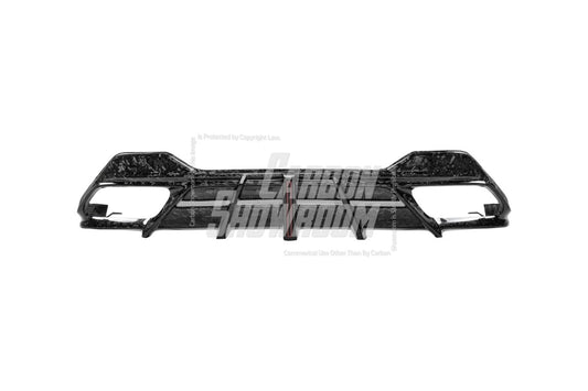 BMW 8 Series M850i 840i (With M-Package Bumper) G14 G15 G16 2018 2019 2020 2021 2022 2023 2024 with Aftermarket Parts - AE Style Front Canards Carbon Fiber from ArmorExtend 