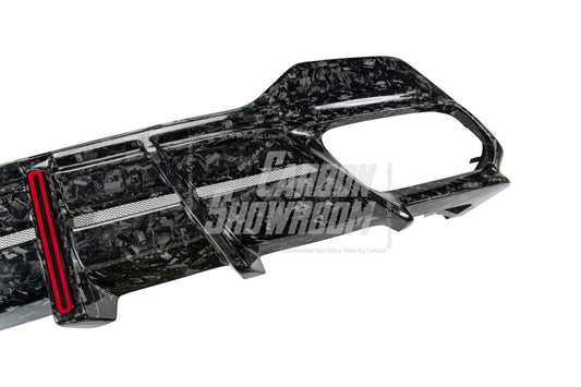BMW 8 Series M850i 840i (With M-Package Bumper) G14 G15 G16 2018 2019 2020 2021 2022 2023 2024 with Aftermarket Parts - AE Style Front Canards Carbon Fiber from ArmorExtend 