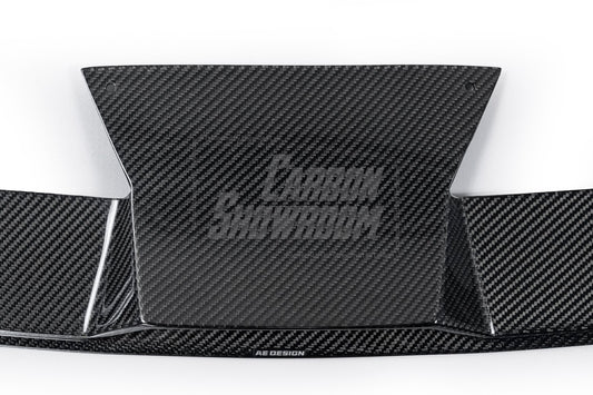 BMW 5 Series M550i 540i (With M-Package Bumper) G30 G31 LCI 2021 2022 2023 2024 with Aftermarket Parts - AE Style Front Lip Carbon Fiber from ArmorExtend