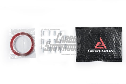 BMW I4 M50 / e Drive 40 G26 2022-ON & 4 Series Gran Coupe M440i 430i  G26 2022-ON (with M-package bumper, does not fit base model) with Aftermarket Parts - AE Style Rear Diffuser & Canards Carbon Fiber from ArmorExtend