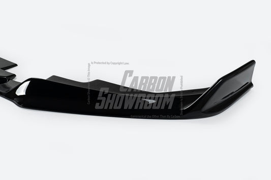 BMW I4 M50 / e Drive 40 (with M-package bumper, does not fit base model) I4 M50 / e Drive 40 & 4 Series Gran Coupe M440i 430i (with M-package bumper, does not fit base model) G26 2022 2023 2024 with Aftermarket Parts - AE Style Front Lip Carbon Fiber / ABS from ArmorExtend
