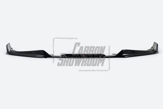BMW I4 M50 / e Drive 40 (with M-package bumper, does not fit base model) I4 M50 / e Drive 40 & 4 Series Gran Coupe M440i 430i (with M-package bumper, does not fit base model) G26 2022 2023 2024 with Aftermarket Parts - AE Style Front Lip Carbon Fiber / ABS from ArmorExtend