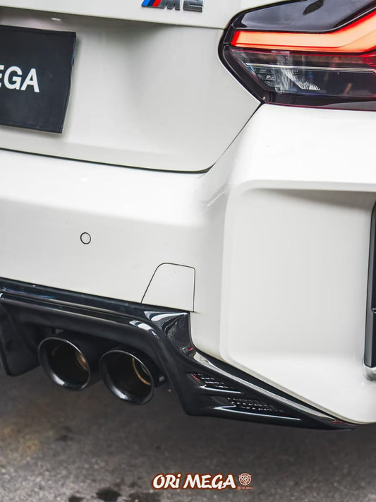 BMW M2C M2 G87 2023-ON with Aftermarket Parts - Rear Diffuser ABS from ArmorExtend