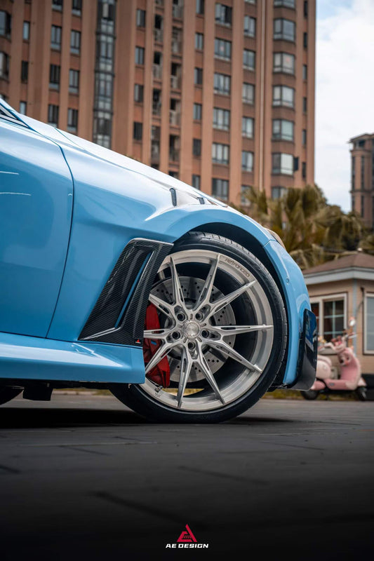 BMW M2 & M2C G87 2023 2024?with Aftermarket Parts - AE V2 Style Front Fenders Carbon Fiber from ArmorExtend