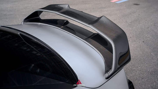 BMW M2 M2C G87 2023-ON & 2 Series M240 230 G42 2022-ON with Aftermarket Parts - ART V4 Rear Lip Spoiler Dry Pre-preg Carbon Fiber from ArmorExtend