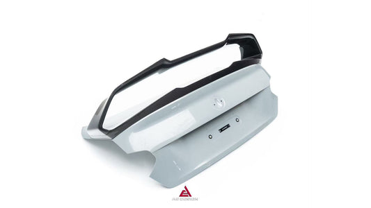 BMW M2 M2C G87 2023-ON & 2 Series M240 230 G42 2022-ON with Aftermarket Parts - ART V4 Rear Lip Spoiler Dry Pre-preg Carbon Fiber from ArmorExtend