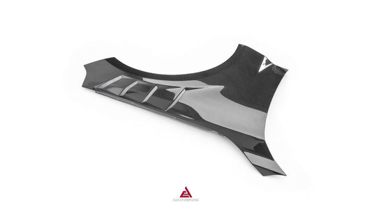 BMW M2 & M2C G87 2023 2024 with Aftermarket Parts - AE Style Front Fenders Carbon Fiber from ArmorExtend