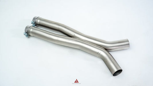 BMW M3 G80 G81 & M4 G82 G83 2021-ON (3.0T) with Aftermarket Parts - Catback Exhaust with Valve Quadtips Stainless Steel / Titanium from ArmorExtend