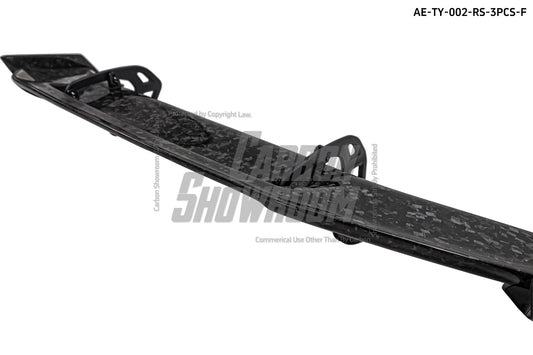 BMW M3 M3C M3CS G80 2021 2022 2023 2024 with Aftermarket Parts - AE V2 Rear Wing Carbon Fiber from ArmorExtend