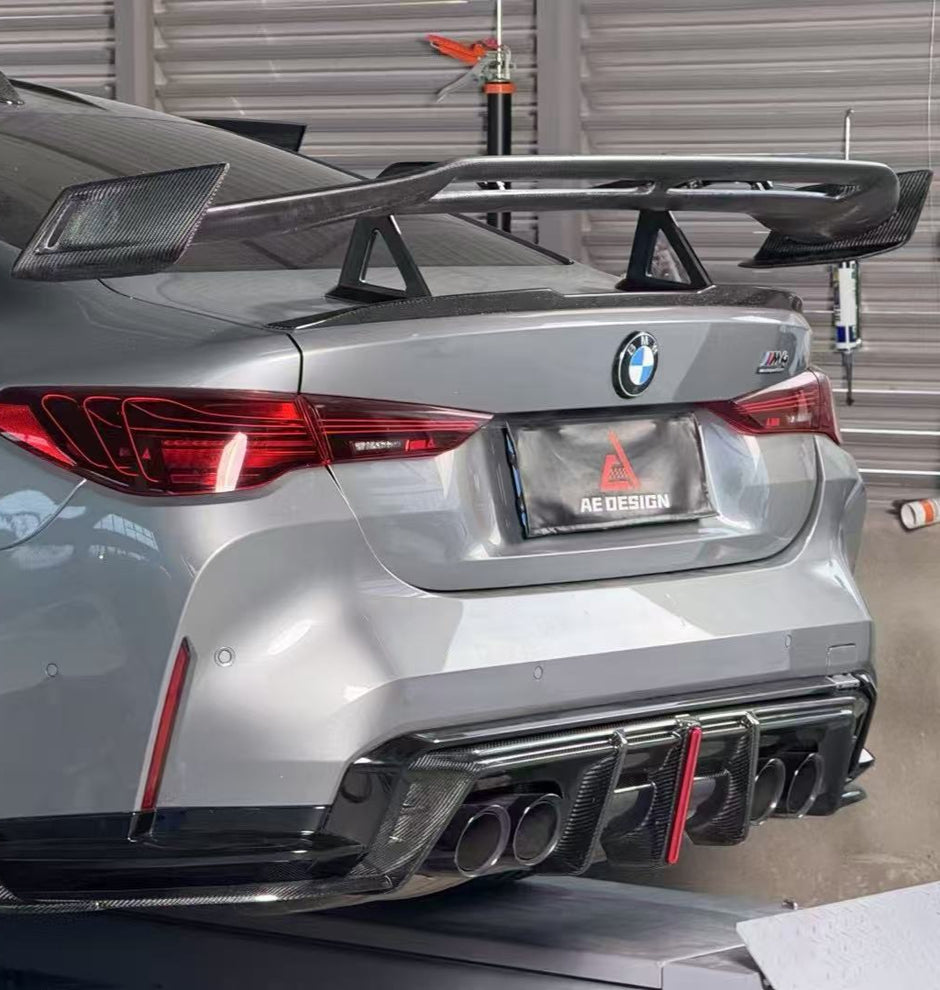 M4 Rear Wing BMW M4 G82 & 4 Series G22 430i M440i Aftermarket Parts ArmorExtend GT ...