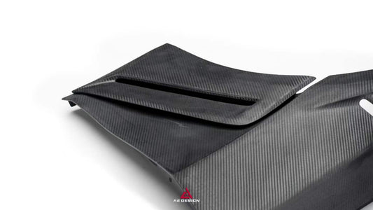 BMW M4 / M4C / M4CS G82 G83 2021-ON with Aftermarket Parts - ART Widebody Front Fenders Dry Pre-preg Carbon Fiber from ArmorExtend