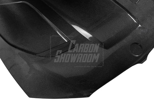 BMW 5 series M550 540 530 G30 (fits both Pre-LCI & LCI) 2017 2018 2019 2020 2021 2022 2023 2024 & M5 M5C F90 (Fits Both Pre-LCI & LCI) 2018 2019 2020 2021 2022 2023 2024 with Aftermarket Parts - AE Style Hood Bonnet Carbon Fiber from ArmorExtend