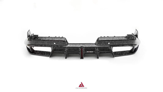 BMW M5C M5 G90 2024-ON with Aftermarket Parts - Rear Diffuser & Canards Pre-preg Carbon Fiber from ArmorExtend