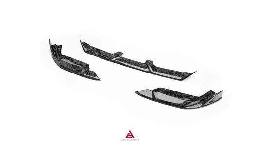 BMW M5C M5 G90 2024-ON with Aftermarket Parts - Front Lip Pre-preg Carbon Fiber from ArmorExtend