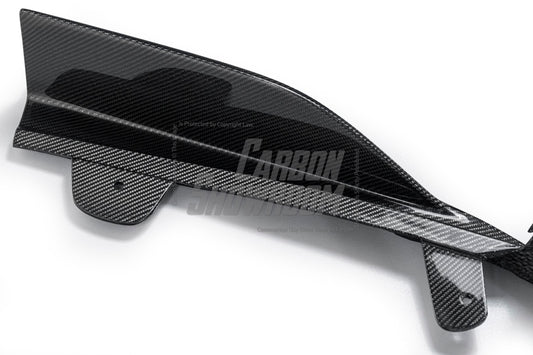 BMW M5/M5C F90 (Fits Both Pre-LCI & LCI) 2018 2019 2020 2021 2022 2023 2024 & 5 Series G30 540i (With M-Package Bumper) M550i (Fits Both Pre-LCI & LCI) 2017 2018 2019 2020 2021 2022 2023 2024 with Aftermarket Parts - AE Rear Diffuser Carbon Fiber from ArmorExtend