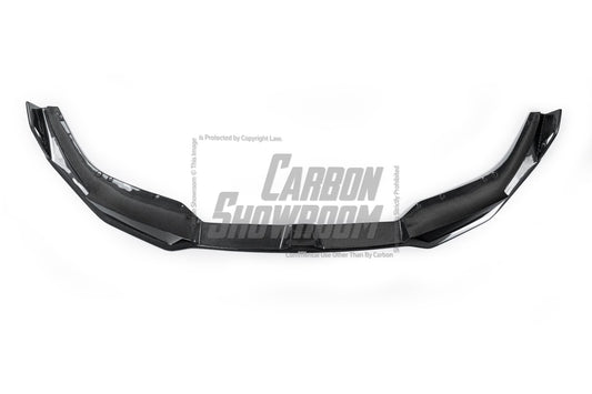 BMW M5 / M5C F90 Pre-LCI 2018 2019 2020 & M5 / M5C F90 LCI 2021 2022 2023 2024 With Aftermarket Parts - AE Lower Lip & Middle Lip Carbon Fiber from ArmorExtend