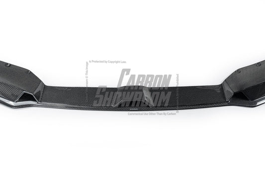 BMW M5 / M5C F90 Pre-LCI 2018 2019 2020 & M5 / M5C F90 LCI 2021 2022 2023 2024 With Aftermarket Parts - AE Lower Lip & Middle Lip Carbon Fiber from ArmorExtend