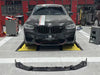 BMW X3M X3MC F97 Pre-LCI 2019 2020 2021 & X4M X4MC F98 Pre-LCI 2019 2020 2021 with Aftermarket Parts - AE Front Lip Carbon Fiber from ArmorExtend