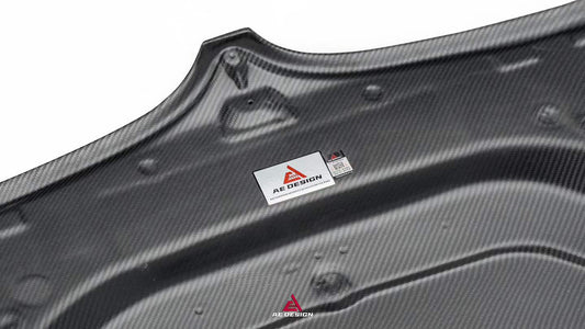 BMW X3 G01 & X3M X3MC F97 (Fits Both Pre-LCI & LCI) 2019 2020 2021 2022 2023 2024 & X4 G02 & X4M X4MC F98 (Fits Both Pre-LCI & LCI) 2019 2020 2021 2022 2023 2024 with Aftermarket Parts - AE Hood Bonnet Carbon Fiber from ArmorExtend