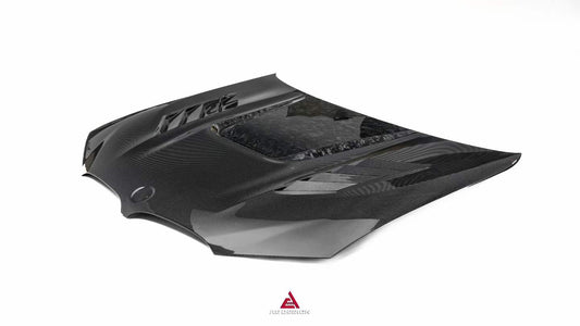 BMW X3 G01 & X3M X3MC F97 (Fits Both Pre-LCI & LCI) 2019 2020 2021 2022 2023 2024 & X4 G02 & X4M X4MC F98 (Fits Both Pre-LCI & LCI) 2019 2020 2021 2022 2023 2024 with Aftermarket Parts - AE Hood Bonnet Carbon Fiber from ArmorExtend