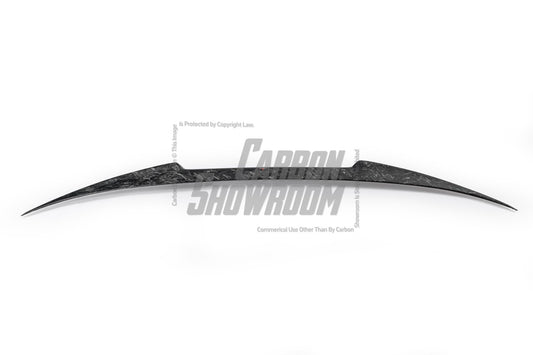 BMW X3M X3MC F97 (Fits Both Pre-LCI & LCI) 2019 2020 2021 2022 2023 2024 with Aftermarket Parts - AE Style Rear Spoiler Carbon Fiber from ArmorExtend