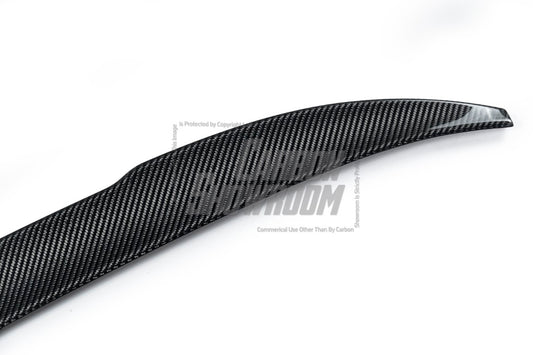 BMW X4 G02 & X4M X4MC F98 (Fits Both Pre-LCI & LCI) 2019 2020 2021 2022 2023 2024 with Aftermarket Parts - AE Style Rear Spoiler Carbon Fiber from ArmorExtend