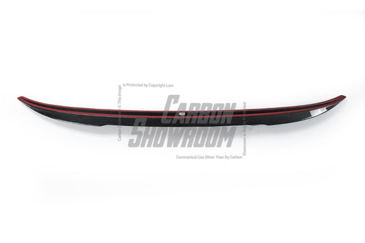 BMW X4 G02 & X4M X4MC F98 (Fits Both Pre-LCI & LCI) 2019 2020 2021 2022 2023 2024 with Aftermarket Parts - AE Style Rear Spoiler Carbon Fiber from ArmorExtend