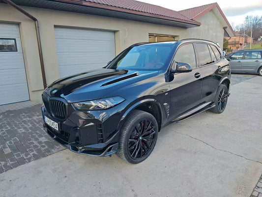 BMW X5 s/x Drive 40i & xDrive 50e (With M-Package, does not fit base model) & M60i G05 LCI 2024-ON with Aftermarket Parts - AE Style Front Lip Carbon Fiber from ArmorExtend