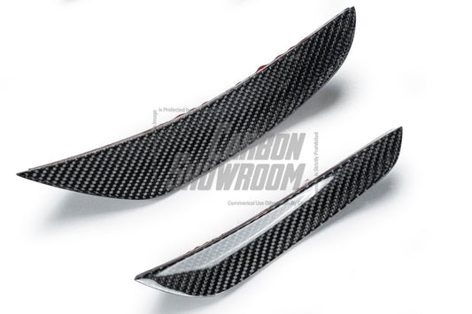 BMW X5 G05 M50i & X/S Drive 40i (With M-Package) Pre-LCI 2019 2020 2021 with Aftermarket Parts - AE Style Front Canards Carbon Fiber from ArmorExtend