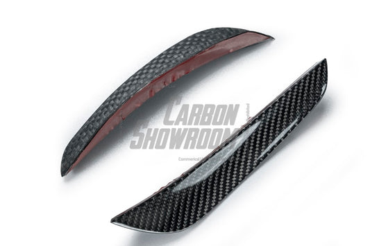 BMW X5 G05 M50i & X/S Drive 40i (With M-Package) Pre-LCI 2019 2020 2021 with Aftermarket Parts - AE Style Front Canards Carbon Fiber from ArmorExtend