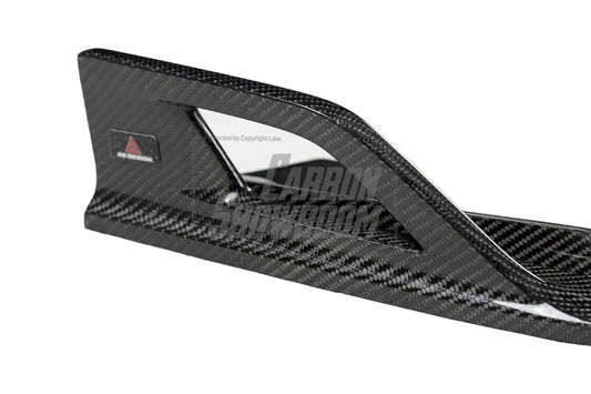 BMW X5 G05 M50i X/S Drive 40i (with M-Package) (Fits Both Pre-LCI & LCI) 2019 2020 2021 2022 2023 2024 with Aftermarket Parts - AE Style Rear Diffuser Carbon Fiber from ArmorExtend
