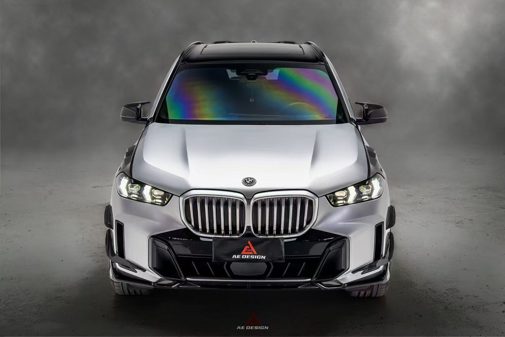 BMW X5 s/x Drive 40i & xDrive 50e (With M-Package, does not fit base model) & M60i G05 LCI 2024-ON with Aftermarket Parts - AE Style Front Canards Carbon Fiber from ArmorExtend