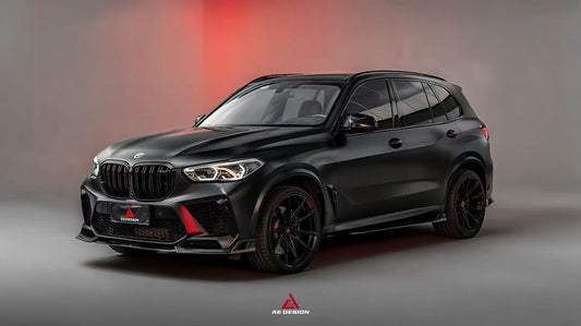 BMW X5 G05 & X6 G06 s/x Drive40i/e M60i & X5M/C F95 &amp; X6M/C F96 2020 2021 2022 2023 2024 (Fits Both Pre-LCI & LCI) with Aftermarket Parts - Plustic Style Side Skirts ABS from ArmorExtend