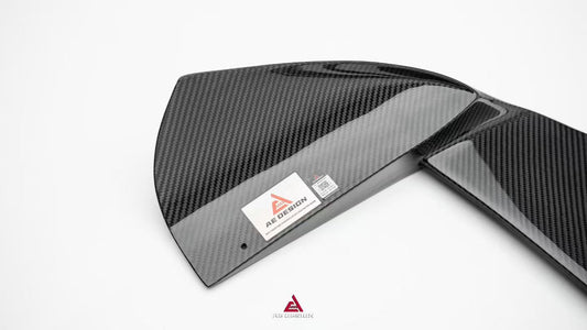 BMW X5M X5MC F95 (Fits Both Pre-LCI & LCI) 2020 2021 2022 2023 2024 with Aftermarket Parts - AE Style Rear Roof Spoiler Carbon Fiber from ArmorExtend