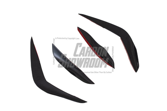 BMW X5 s/x Drive 40i & xDrive 50e (With M-Package, does not fit base model) & M60i G05 LCI 2023-ON with Aftermarket Parts - AE Style Carbon Fiber Front Canards from ArmorExtend
