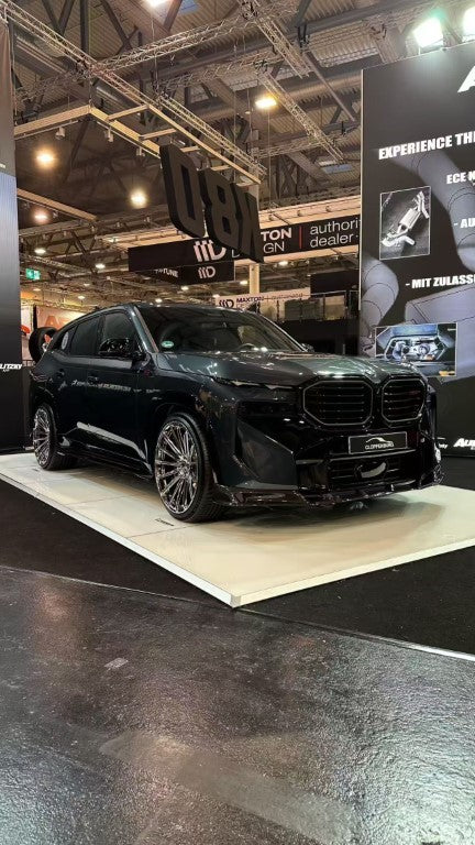 BMW XM / XM Label Red G09 2023-ON with Aftermarket Parts - AE Front Lip Pre-preg Carbon Fiber from ArmorExtend