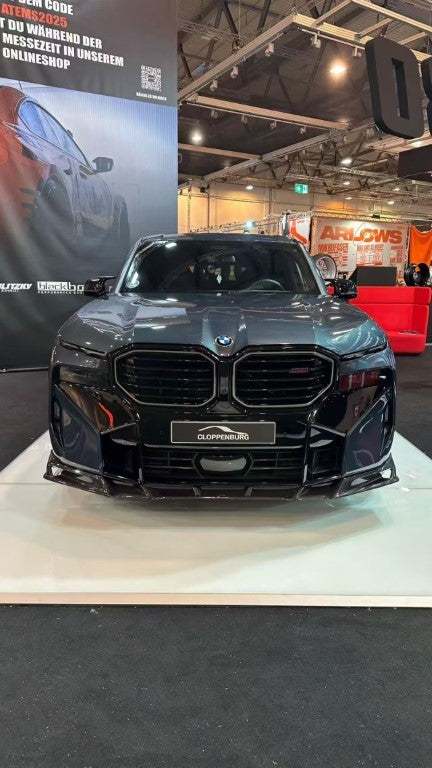 BMW XM / XM Label Red G09 2023-ON with Aftermarket Parts - AE Front Lip Pre-preg Carbon Fiber from ArmorExtend