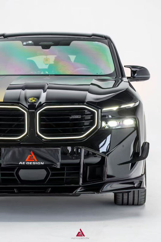 BMW XM / XM Label Red G09 2023-ON with Aftermarket Parts - AE Front Lip Carbon Fiber from ArmorExtend