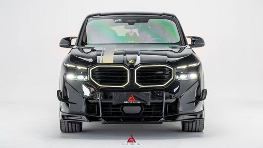 BMW XM / XM Label Red G09 2023-ON with Aftermarket Parts - AE Front Lip Carbon Fiber from ArmorExtend