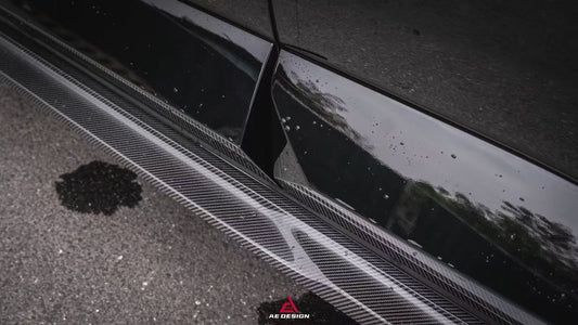 BMW XM / XM Label Red G09 2023-ON with Aftermarket Parts - AE Side Skirts Carbon Fiber from ArmorExtend