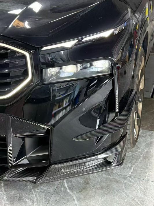 BMW XM / XM Label Red G09 2023-ON with Aftermarket Parts - AE Front Canards Pre-preg Carbon Fiber from ArmorExtend