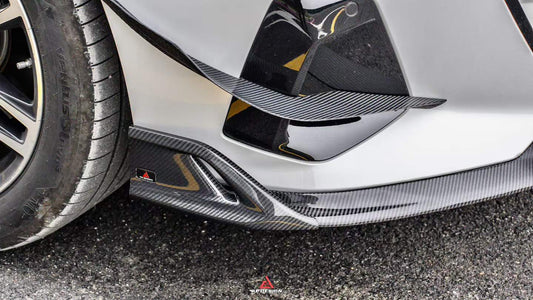 BMW i5 xDrive40 / i5 eDrive40 (with M-package bumper, does not fit base mode) / i5 M60 G60 G61 2024-ON & 5 Series 540i xDrive / 530i xDrive / 530i (with M-package bumper, does not fit base model) / 550e xDrive G60 G61 2024-ON with Aftermarket Parts - AE Design Front Lip Carbon Fiber?from ArmorExtend