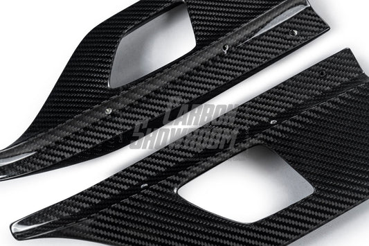 BMW i7 M70 / xDrive60 / eDrive50 G70 2023-ON & 7 Series 760i xDrive / 750e xDrive / 740i xDrive / 740i G70 2023-ON with Aftermarket Parts - AE Style Vacuumed Carbon Front Lip & side splitters?from ArmorExtend 