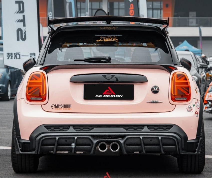 MINI Cooper JCW F56 LCI Aftermarket Parts - ArmorExtend Rear Diffuser ...