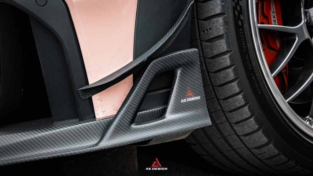 MINI Cooper JCW F56 LCI aftermarket parts-ArmorExtend Carbon Canards ...