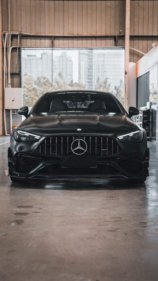 Mercedes Benz CLE-Class AMG CLE 53 C236 A236 2024-ON with Aftermarket Parts - AE Style Front Canards Dry Pre-preg Carbon Fiber from ArmorExtend