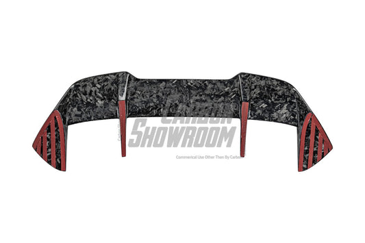 Mercedes Benz A-Class A45/A35/A250/A220 W177 2019 2020 2021 2022 2023 2024 with Aftermarket Parts -AE Rear Roof Spoiler Carbon Fiber from ArmorExtend