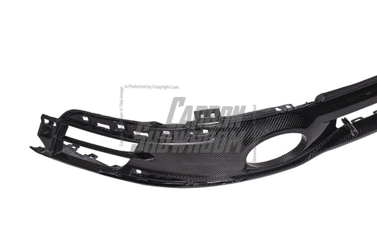 Porsche 911 992 Carrera/4/S/4S 2020-ON with Aftermarket Parts-ART Style Carbon Fiber Rear Diffuser Replacement - Armorextend